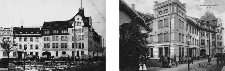 Schokoladefabrik Tobler Anfang 20. Jahrhundert