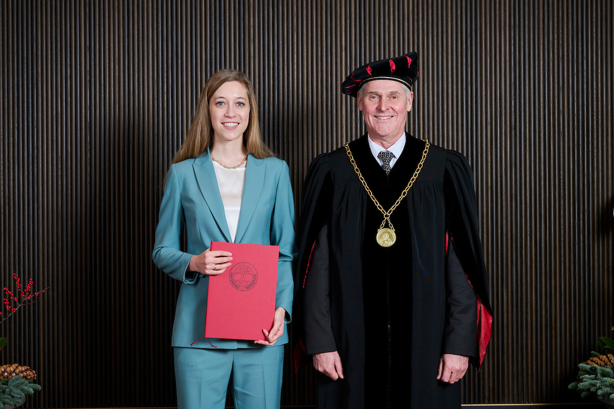 Michelle Nina Maurer, Preisträgerin Haller-Medaille