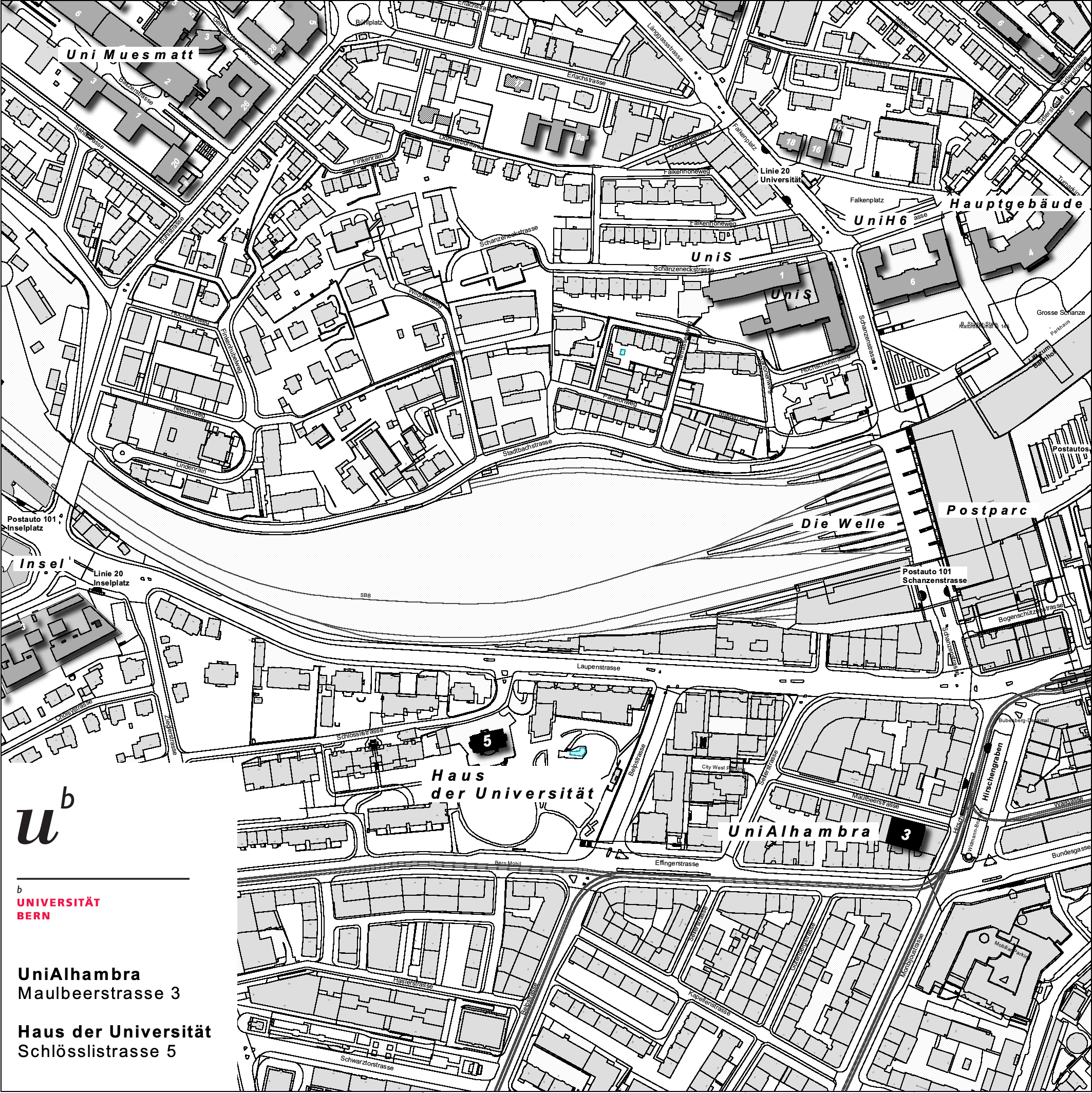 Quartierplan Altstadt