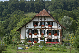 Ethnologische Station Oberhasli/Aussenansicht/Hauptgebäude/Sommer