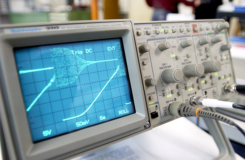 Forschung/Technik/Messgerät/Bildschirm