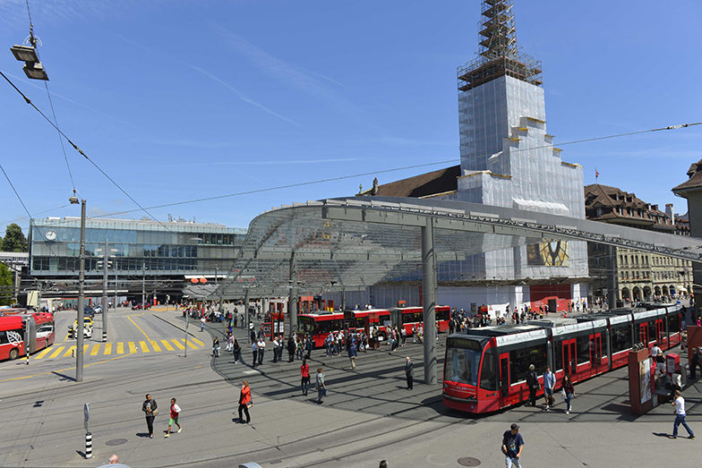 Divers/Stadt Bern/Transport/Bernmobil/Hauptbahnhof/Tram