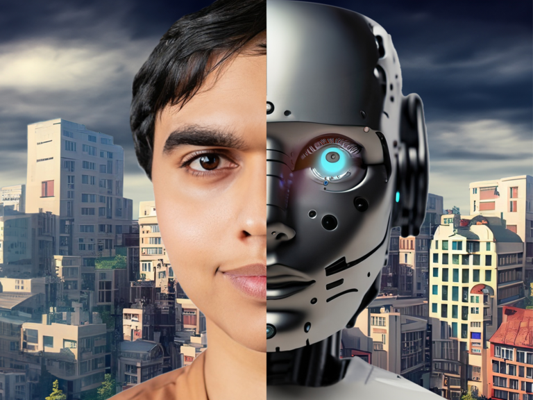 Animation of a Robot-Human