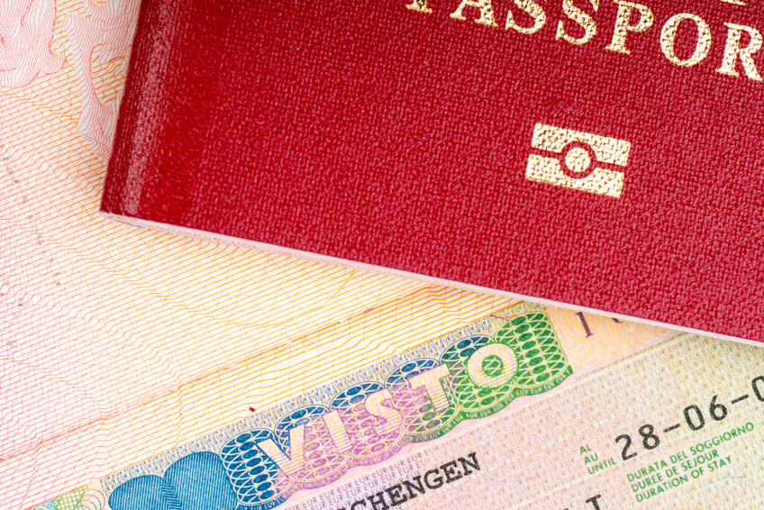 Pass und Visum