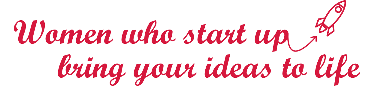 Women who star up - bring your ideas to life Logo