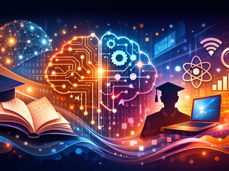 Symbolbild für die Graduate School pf Digitality and Education Uni Bern