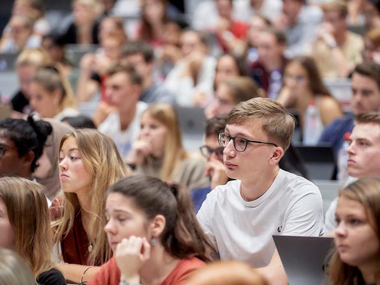 Students in the lecture