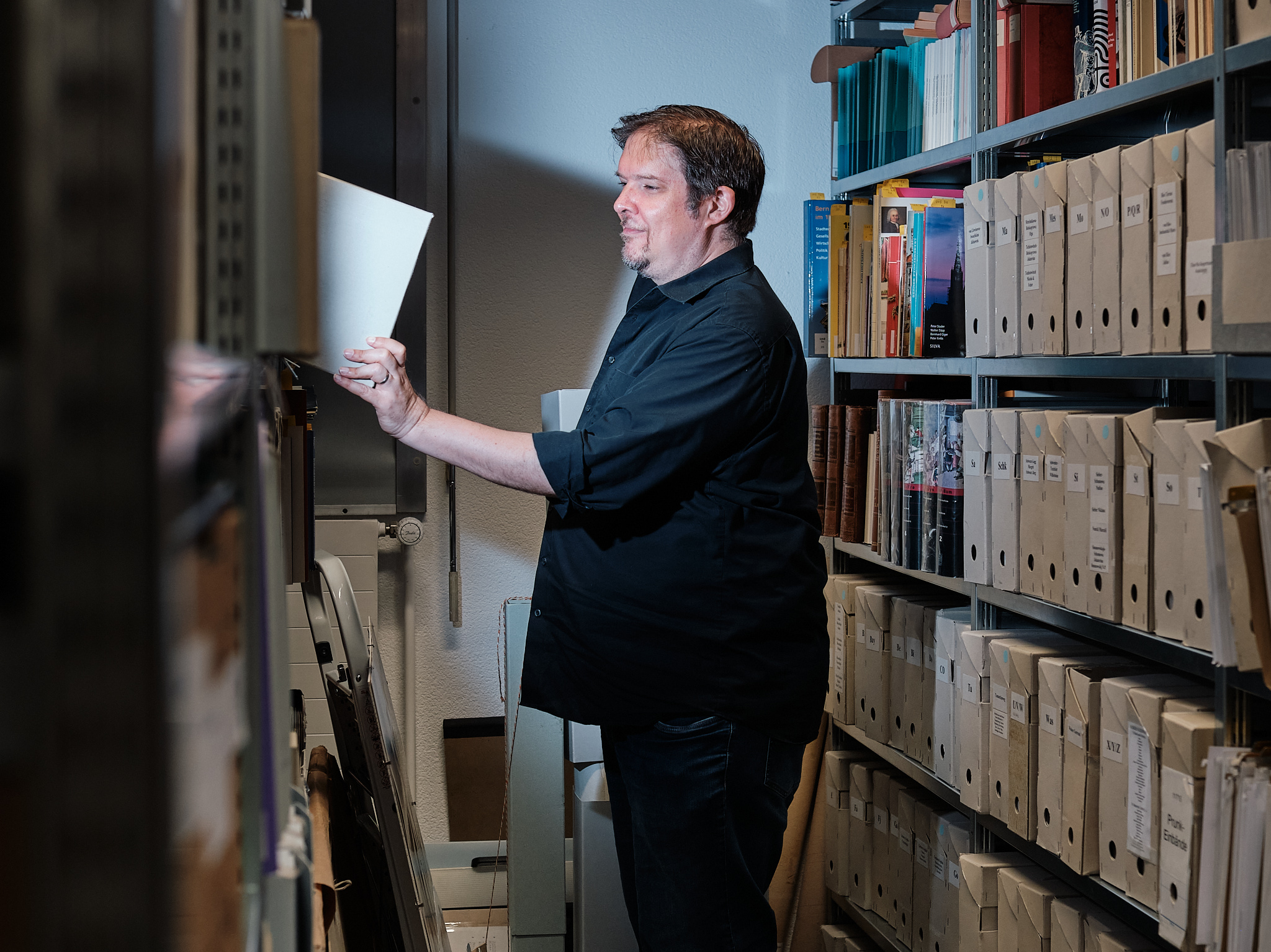 Daniel Burkhard im Archiv