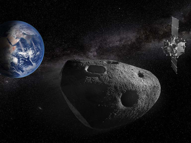 Vorbeiflug des Asteroiden «Apophis» an der Erde