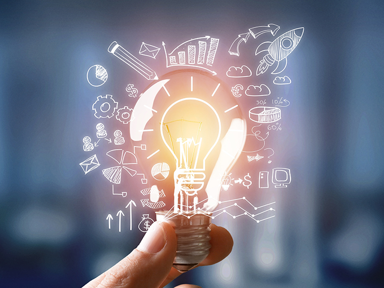 Picture of a light bulp