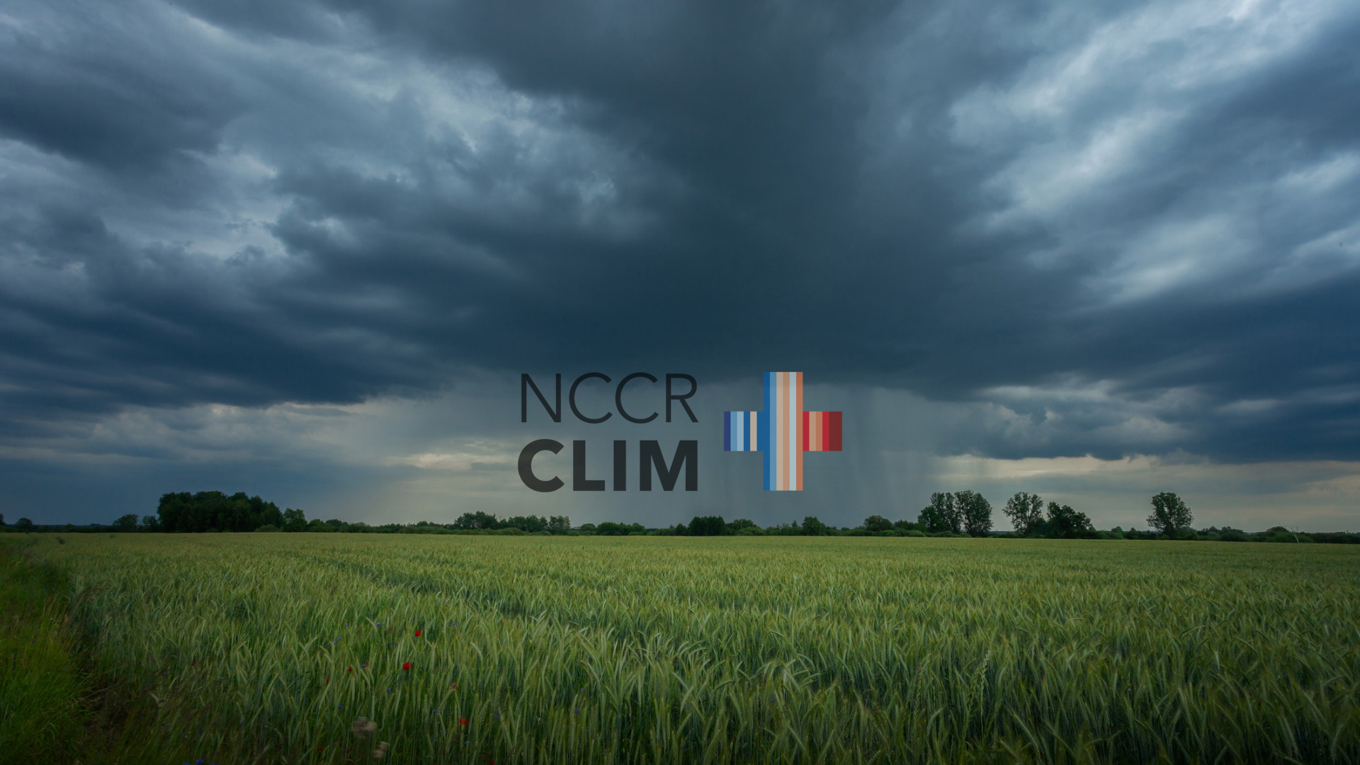 NCCR Clim+ Kornfeld bei Gewitter