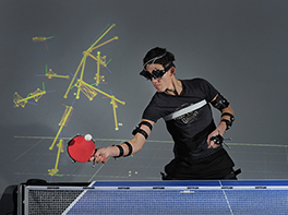 3D Screening hilft Bewegungen im Sport zu erforschen.
