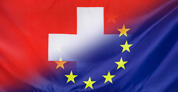 Schweiz und EU Symbolbild