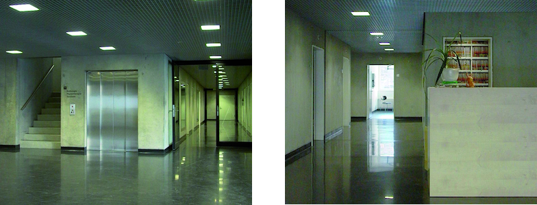 Foyer und Korridor Exakte Wissenschaften
