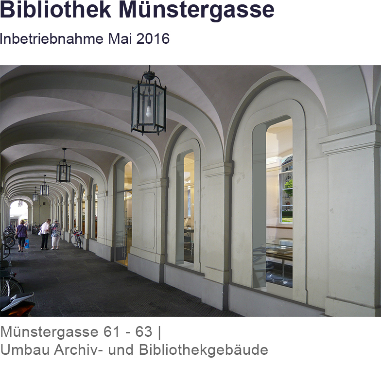 Bibliothek Münstergasse
