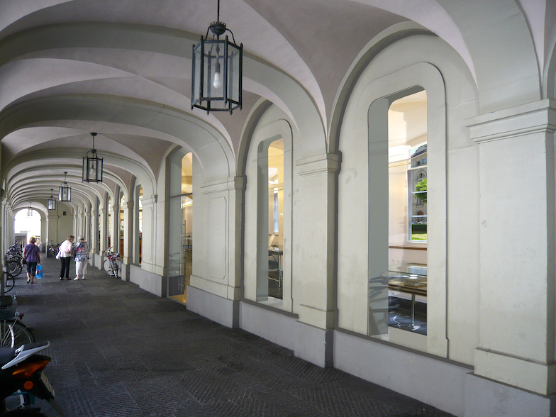 Münstergasse mit Einblick in die Lesbar