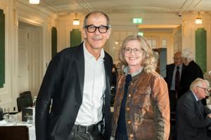 Michael von Graffenried (CEO Fondation Reinhardt von Graffenried) und Claudia Lehnherr, Geschäftsführerin UniBE Foundation