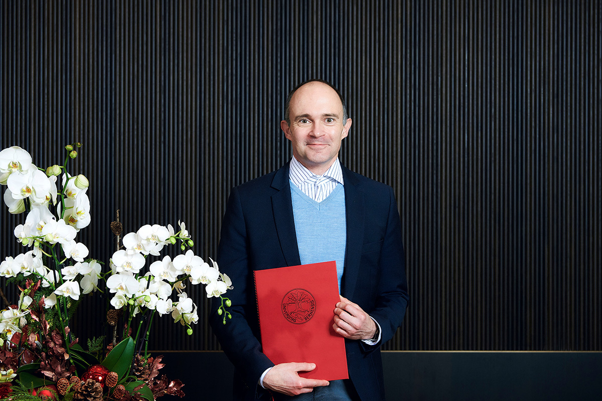 Franck Forterre, Preisträger Credit Suisse Award for Best Teaching.