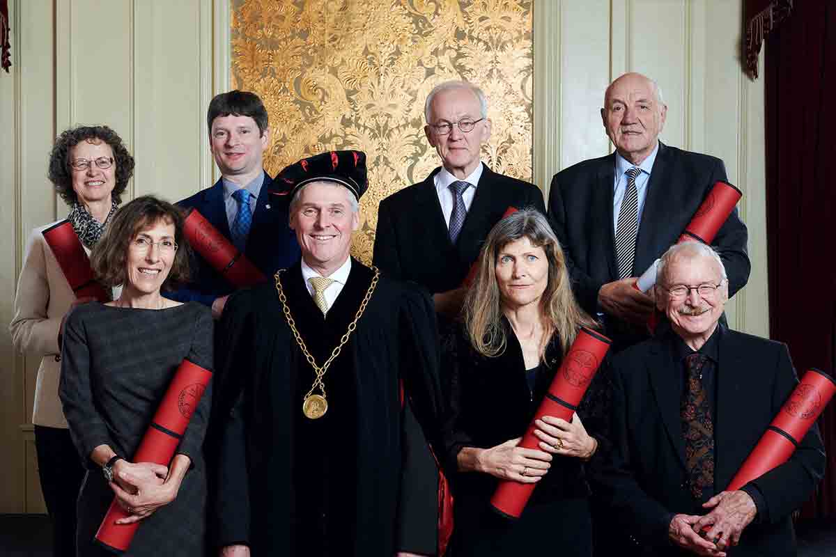 Am 184. Dies academicus der Universität Bern wurde sieben Personen die Würde eines Ehrendoktorats verliehen.