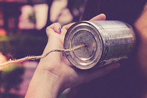 Titelbild der Ringvorlesung "Wie wir sprechen"