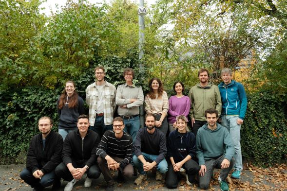 Ein Gruppenfoto der Gruppe "Stadtklimatologie Bern"
