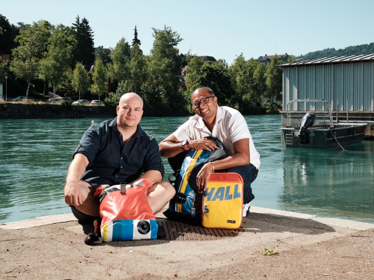 Mode aus entsorgten «Aareböötli»