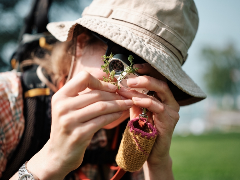 Unterwegs für die Thuner Flora