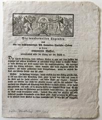 Druckbeleg Handel und Gewerbe (1814/1815)