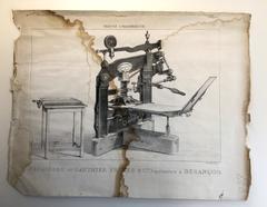 Geschäftsunterlagen Druckerei Haller, 1801-1833